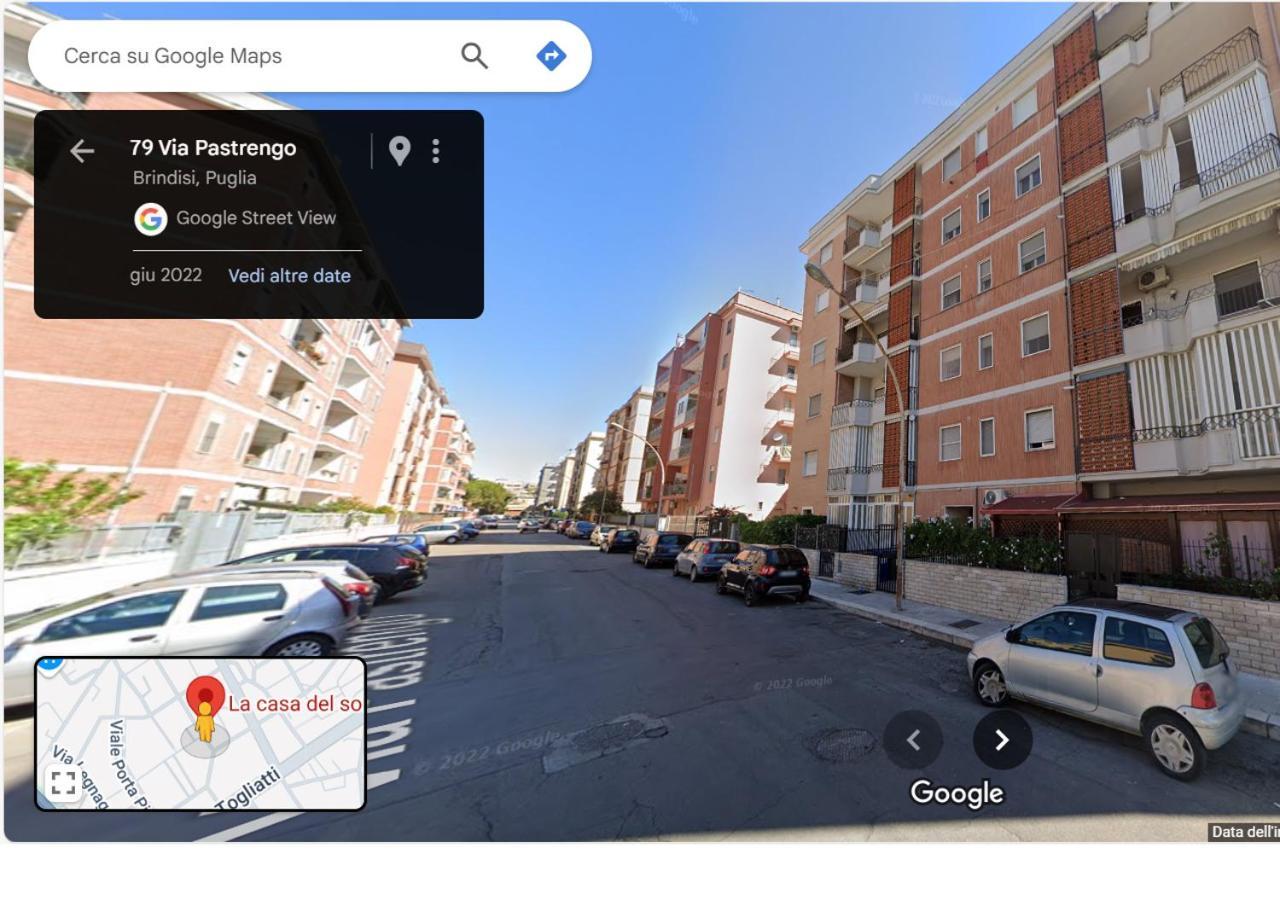 布林迪西La Casa Del Sole公寓 外观 照片